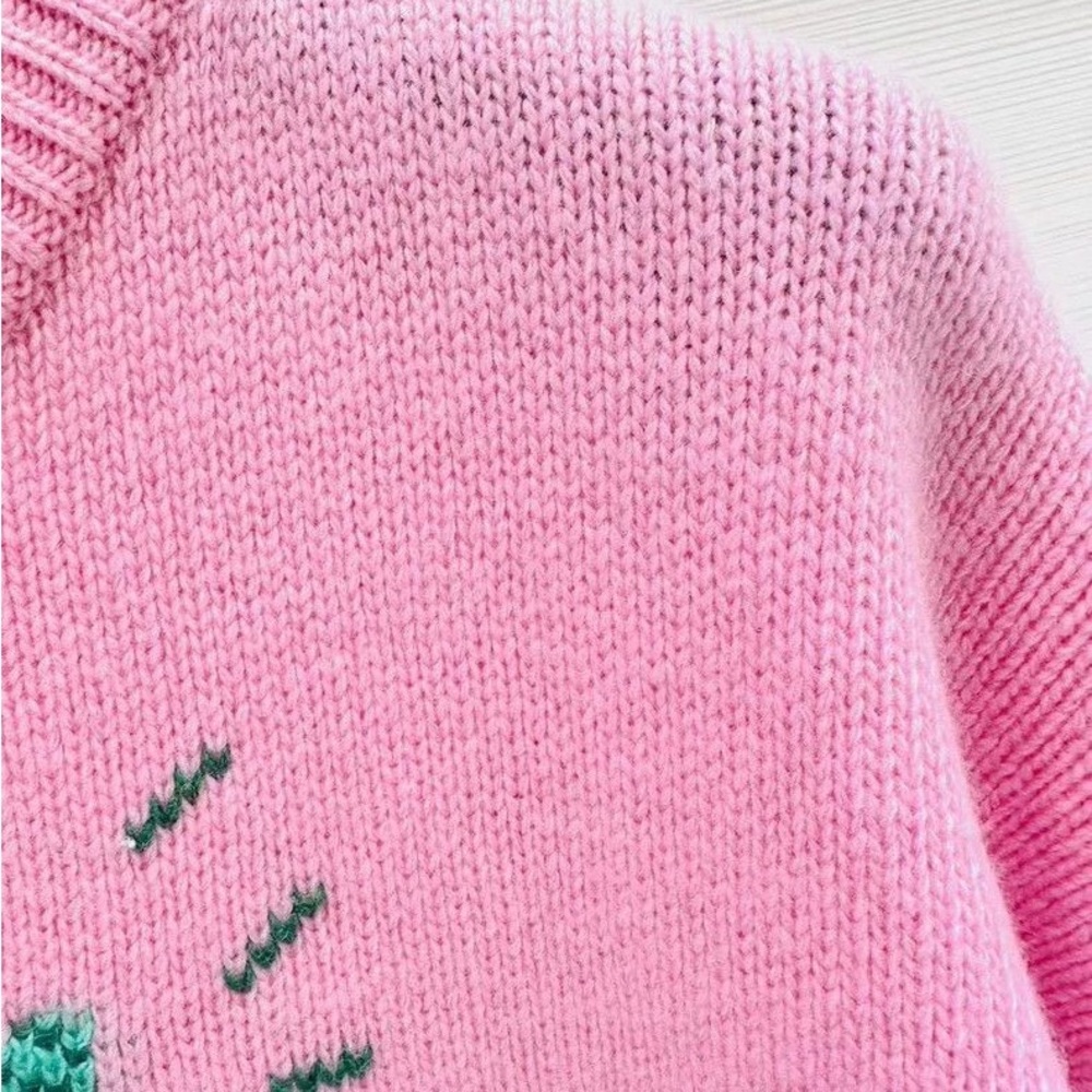 Gucci x Disney Mickey and Minnie Mouse Pink Sweater - Picture 9 of 16